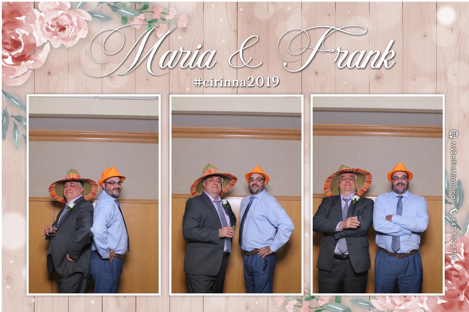 Wedding of Frank and Maria  | View more photos from the event at gallery.myselfiemirror.ca/u/romanmyselfiemirrorca/Wedding-of-Frank-and-Maria